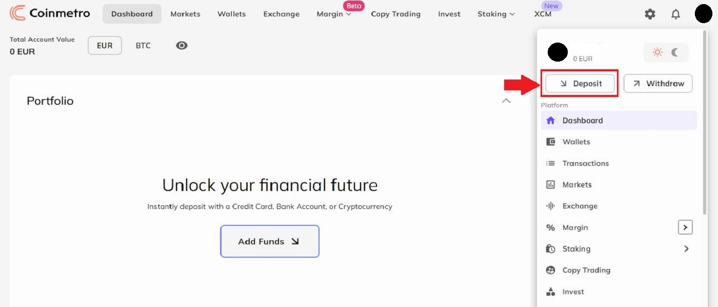 How to Deposit into Coinmetro How to Deposit into Coinmetro