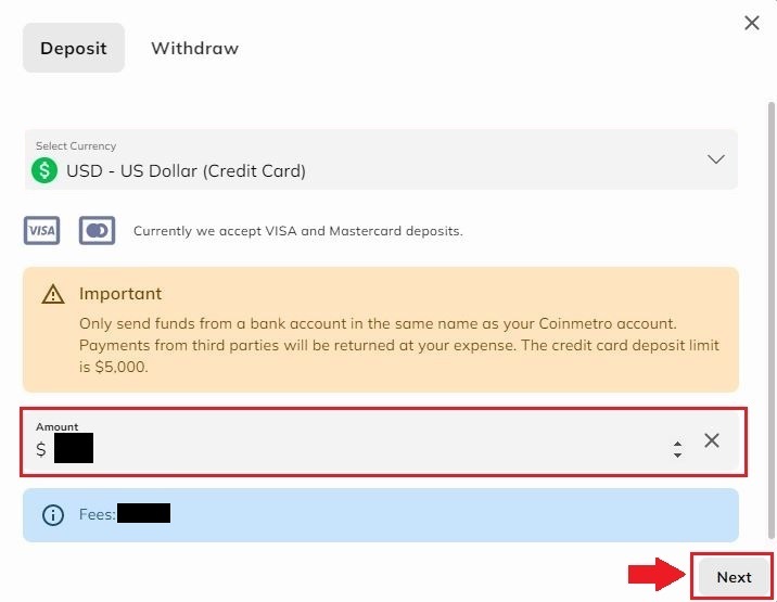 How to Deposit into Coinmetro How to Deposit into Coinmetro