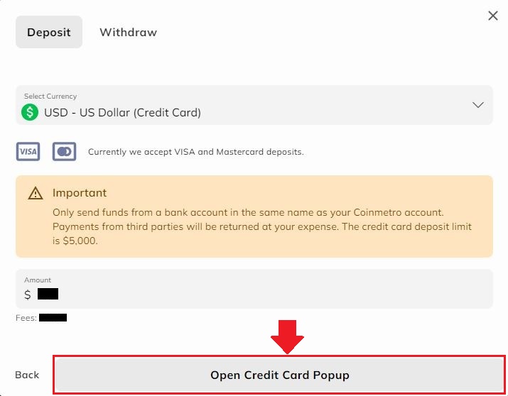 How to Deposit into Coinmetro How to Deposit into Coinmetro