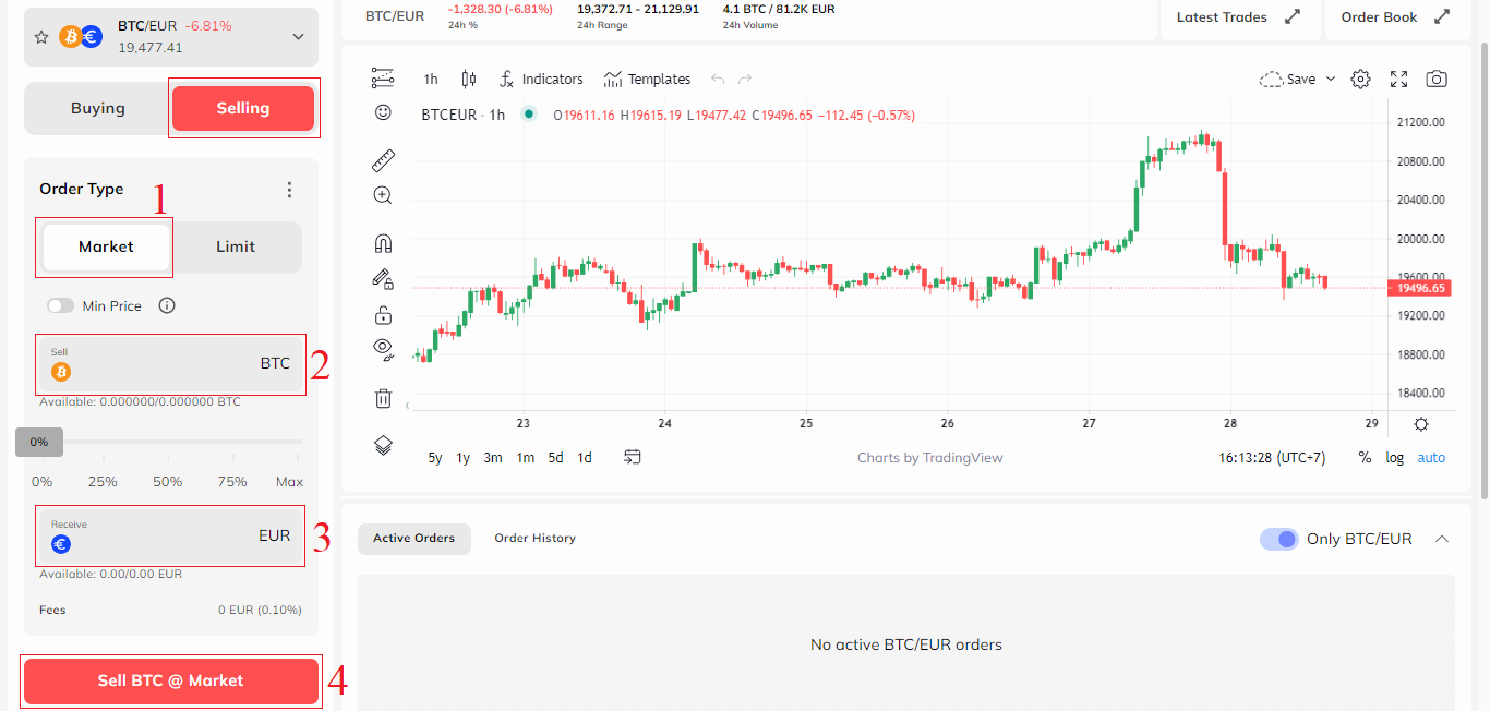 How to Login and start Trading Crypto on Coinmetro